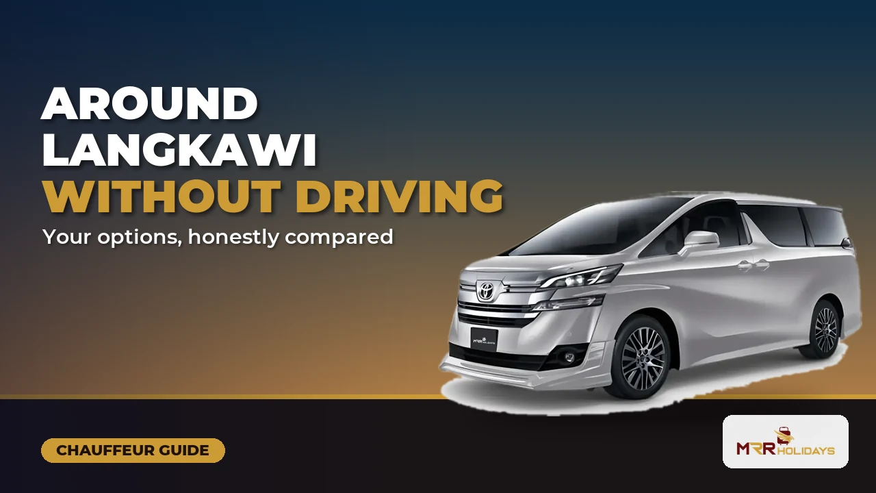 Private driver in a Toyota Innova Zenix for getting around Langkawi without driving