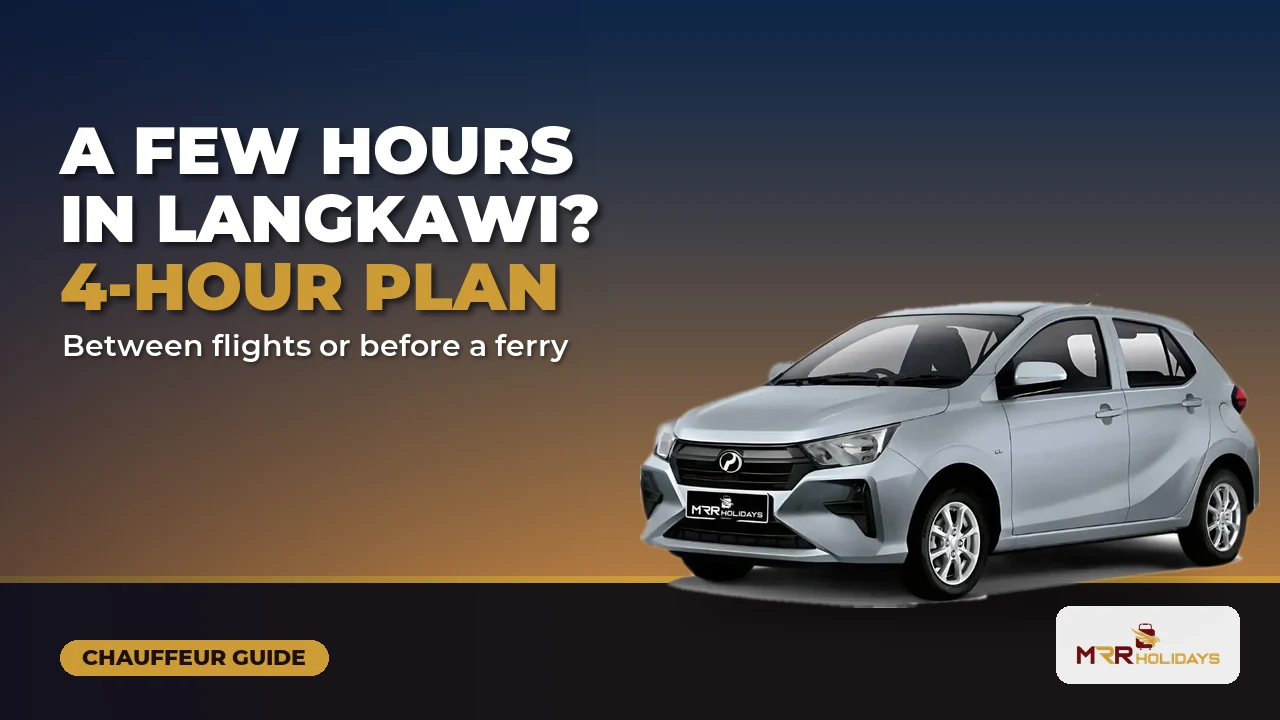 Toyota Veloz MPV for a short tour of Langkawi from the airport