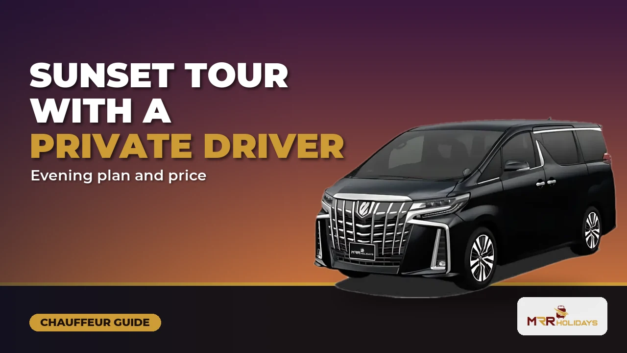 Toyota Alphard with a private driver for a sunset evening in Langkawi