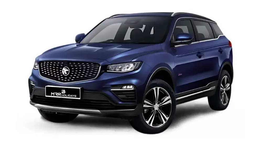 Proton X70 SUV biru kereta sewa di Langkawi