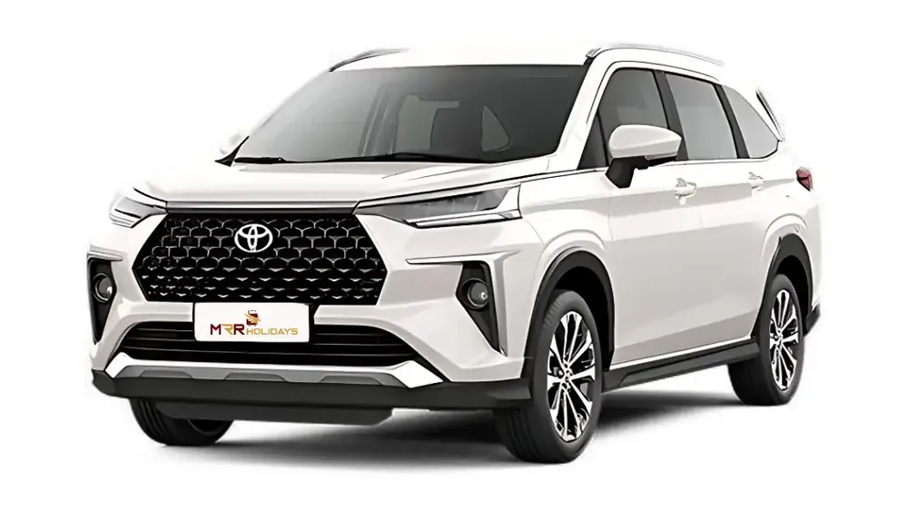 Toyota Veloz putih MPV 7 tempat duduk untuk disewa di Langkawi